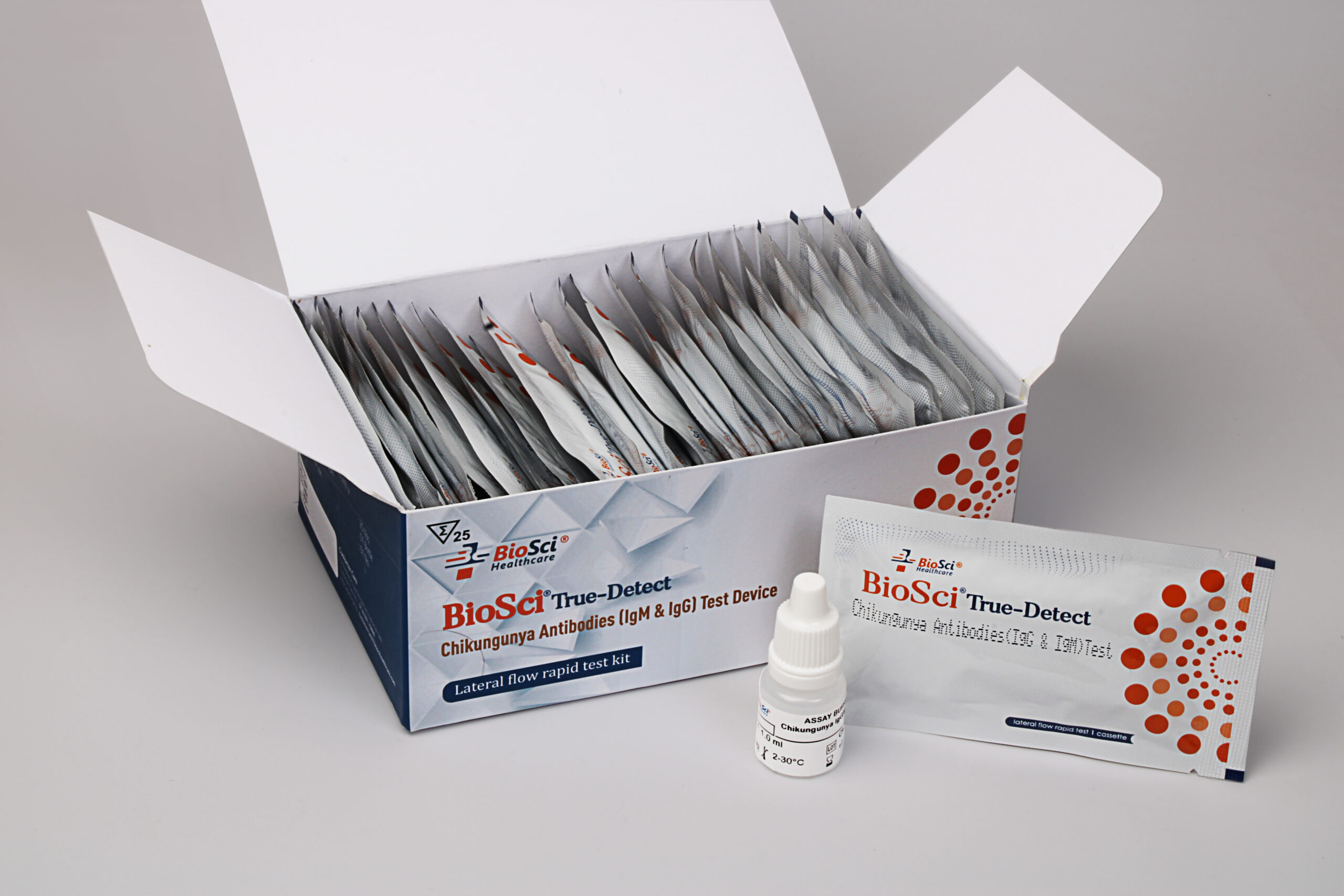 BioSci True Detect Chikungunya IgG IgM Rapid Test Kit BioSci Healthcare