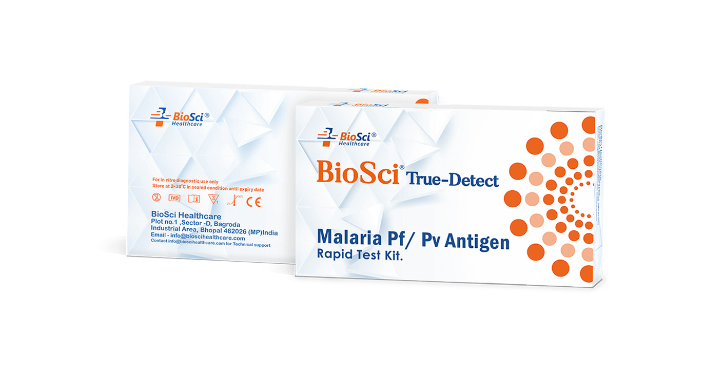 Biosci True Detect Malaria Antigen Pf Pv Rapid Test Kit Biosci Healthcare