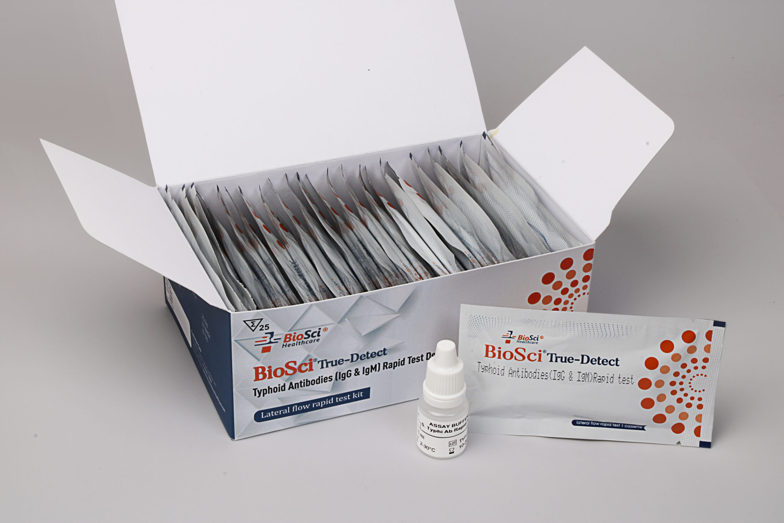 Biosci True Detect Typhoid Antibody Lgg Igm Rapid Test Kit Biosci Healthcare